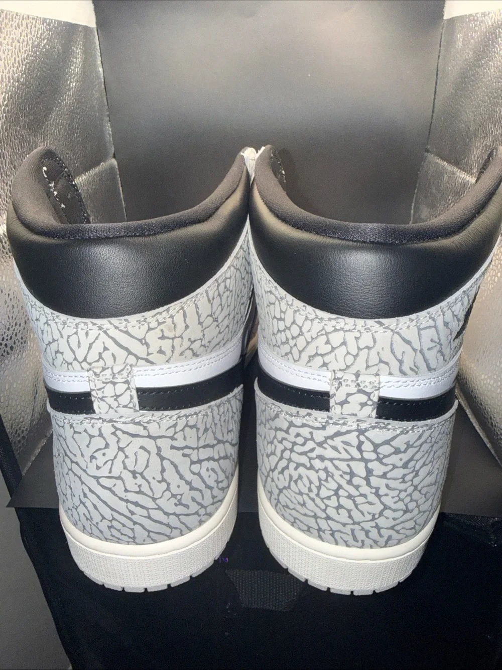 Size 18 - Air Jordan 1 Retro OG High White Cement, DZ5485-052, New W/ No Box